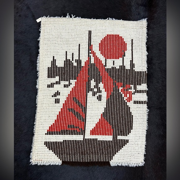 SAILBOAT RUG ARTWORK - Picture 2 of 3